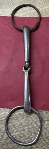 Удила-вермахт.клейма. мельхиор.