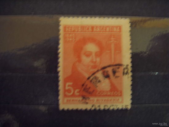 1945 Старенькая марочка Аргентины (3-3)