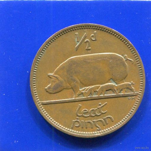 Ирландия 1/2 пенни 1953