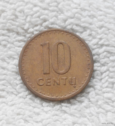 10 центов 1991 Литва #10