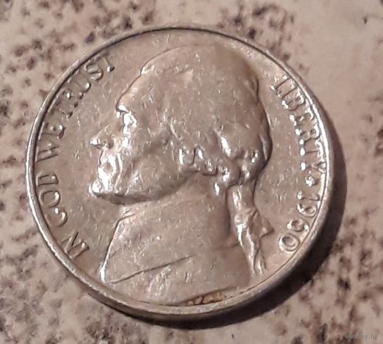 5 центов  1960 Р США Джеферсон
