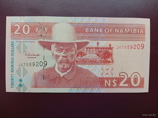 Намибия 20 долларов 2002 UNC