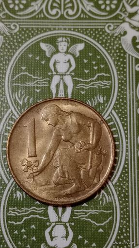 Чехословакия 1 крона 1992