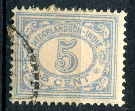 Нидерландская Индия - 1928/30г. - 5 с - 1 марка - гашёная [Mi 160]. #3-WB-99-A-1