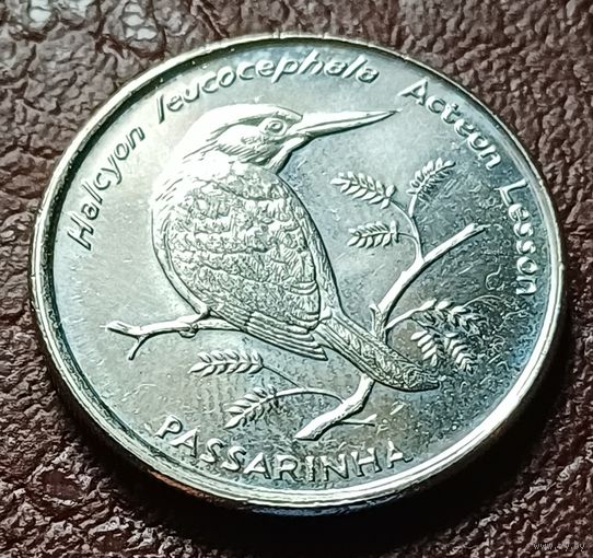 Кабо-Верде 10 эскудо, 1994  Сероголовая альциона    ( 2-4-2 )