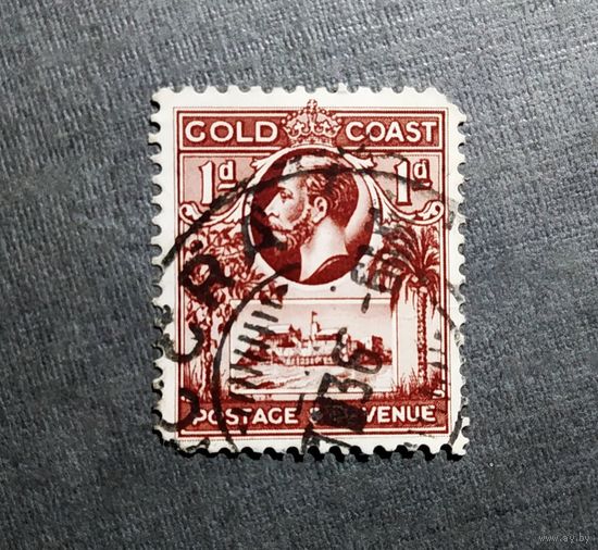 Марка Золотой берег 1928 год