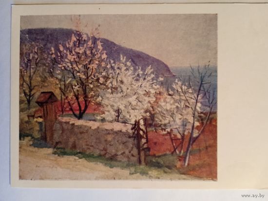 1955. Булгаков. Цветущий сад