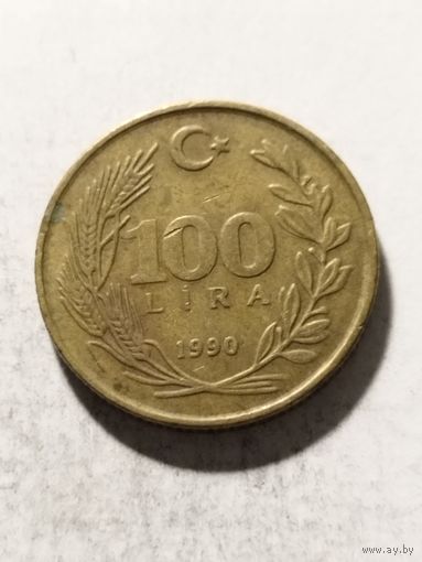 Турция 100 лир 1990