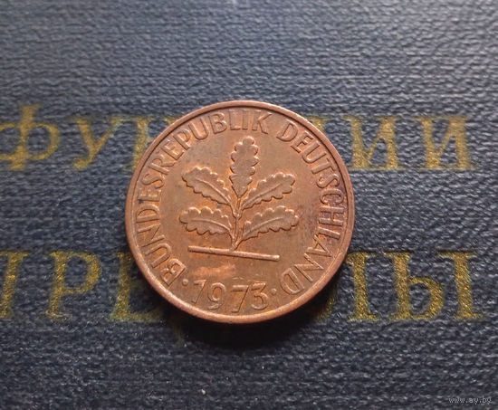 2 пфеннига 1973 (G) Германия ФРГ #01 XF