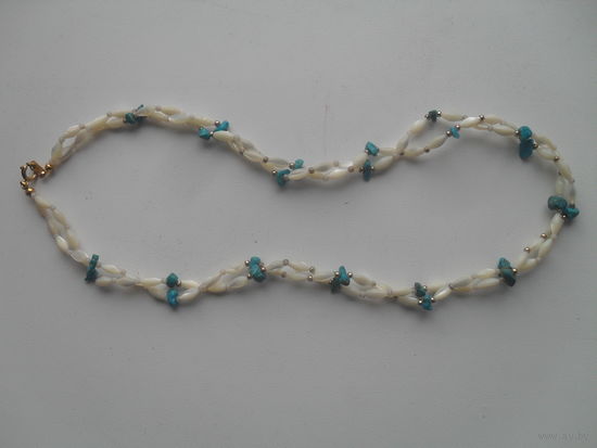 Бусы из натурального камня.45 см.