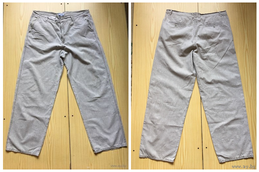 - ШТАНЫ Италия 100 % хлопок летние мягкие мужские