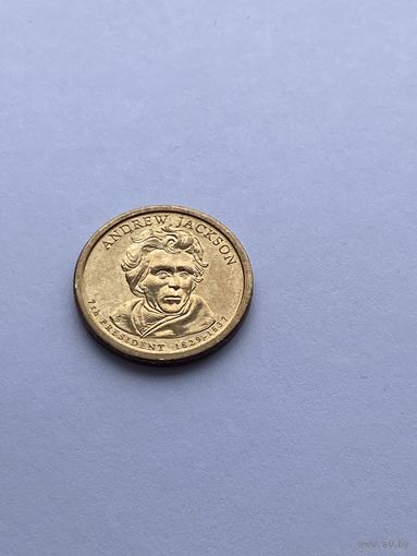1 доллар, 7-й президент США Эндрю Джексон