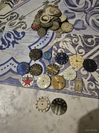 Запчасти часов .  Циферблат