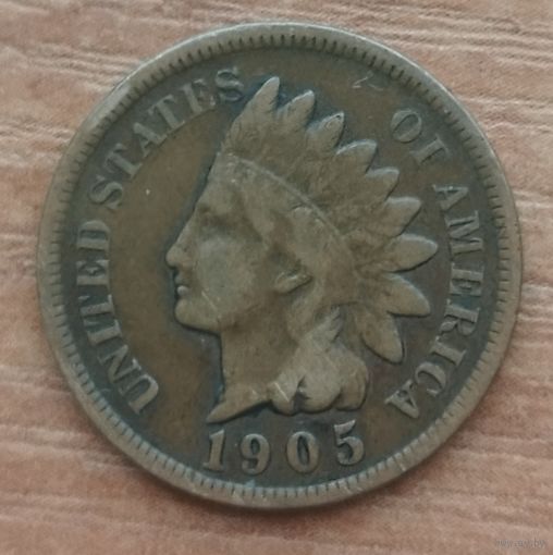 1 цент 1905 года