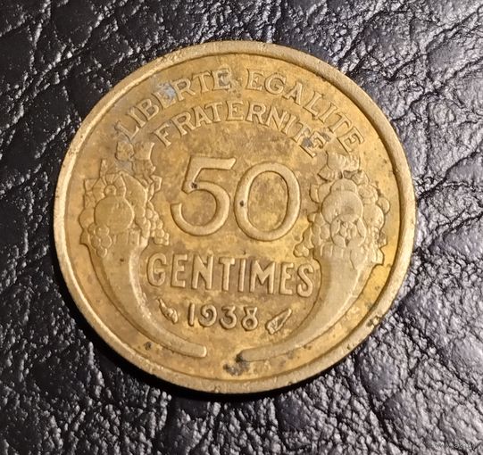 Франция. 50 сантимов 1938