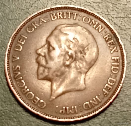 Великобритания 1 пенни 1935. Георг V. Юбилейный год