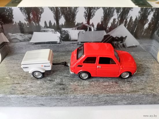 Polski Fiat 126P + N-250c 1/43
