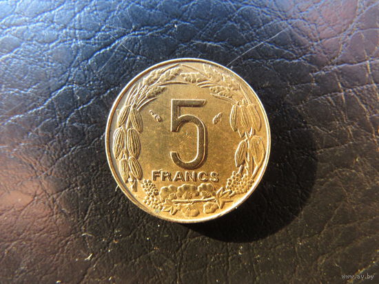 Центральная Африка (BEAC) 5 франков, 1978. С 20 копеек. Распродажа коллекции. Смотрите другие лоты.