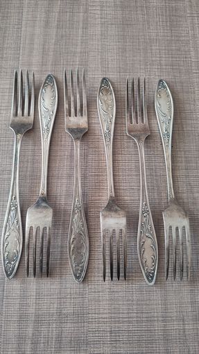 Вилки мельхиор