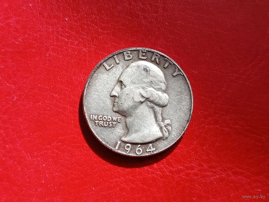 25 центов 1964 сша