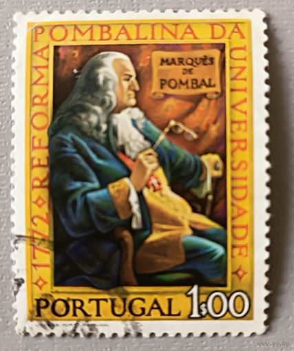 Маркиз де Помбал, реформатор. Португалия, 1972