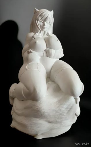 Статуэтка для интерьера Девушка Гипс