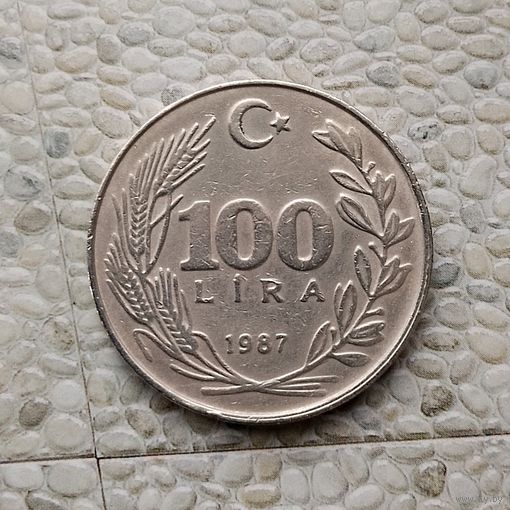 100 лир 1987 года. Турция. Турецкая республика.