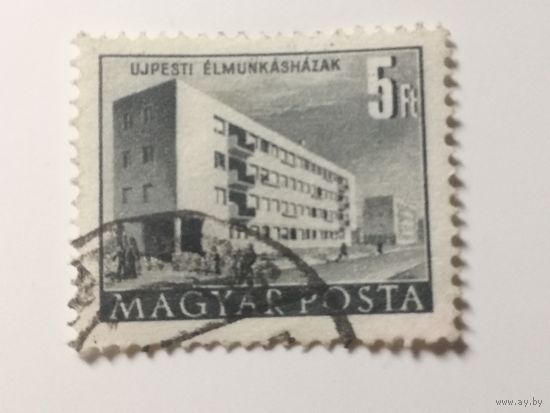 Венгрия 1952. Здания. Архитектура.