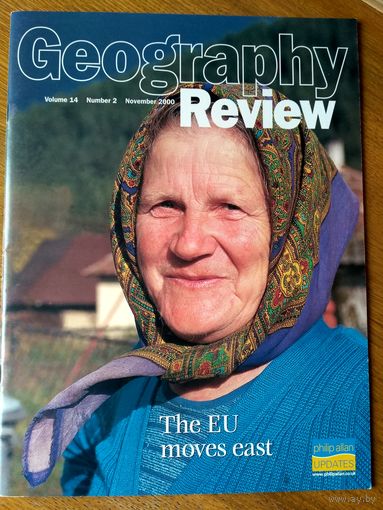 Geography Review. Журнал на англ. языке. Ноябрь, 2000. Формат 21х28 см. 42 стр.