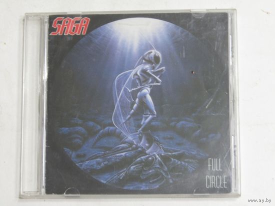 Диск. Фирменный диск. CD диск. SAGA "Full circle"(2)