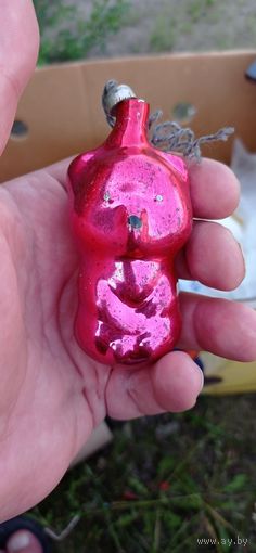 РЕДКАЯ ЁЛОЧНАЯ ИГРУШКА СССР МЕДВЕЖОНОК  ЛОТ 7 КАТАЛОГ СОСТОЯНИЕ ! НА  ФОТО . ОРИГИНАЛ  .  Распродажа Коллекции !!! . Экспресс  Аукцион  не с рубля без МПЦ и прочего 3 ДНЯ  .Много лотов в продаже .