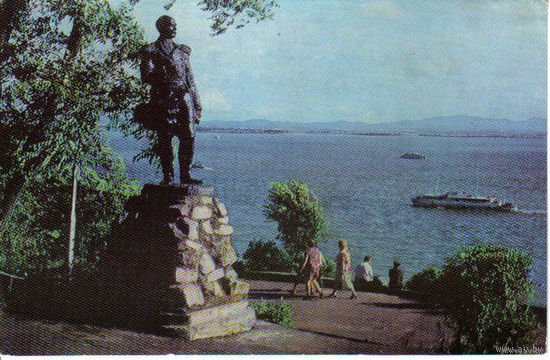 Хабаровск, памятник Г.И.Невельскому