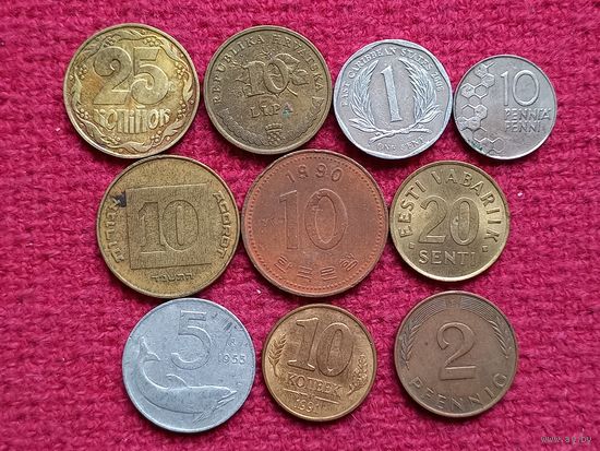 Лот монет Мира