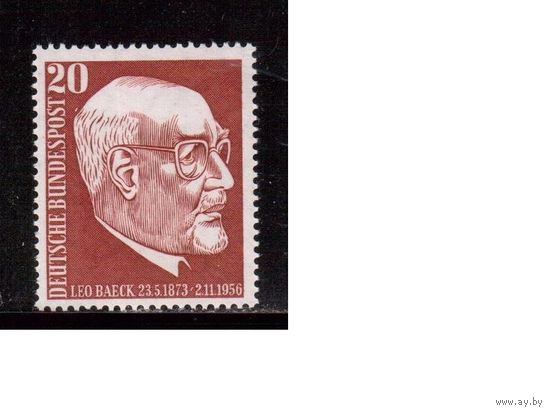 Германия(ФРГ)-1957,(Мих.278), ** , Личности