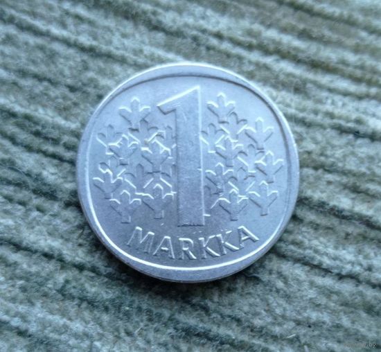 Werty71 Финляндия 1 марка 1984