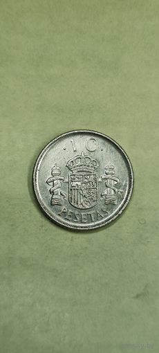 Испания 10 песет 1992