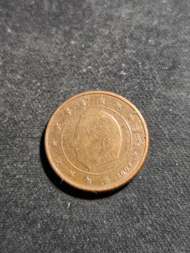 Бельгия 1 евроцент 2004