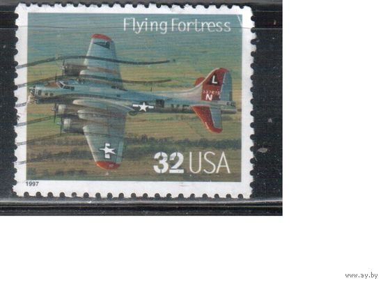 США-1997 (Мих.2843) ,  гаш. , Авиация, Самолеты