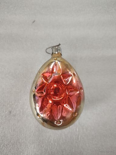 Ёлочная игрушка цветок, распродажа коллекции.