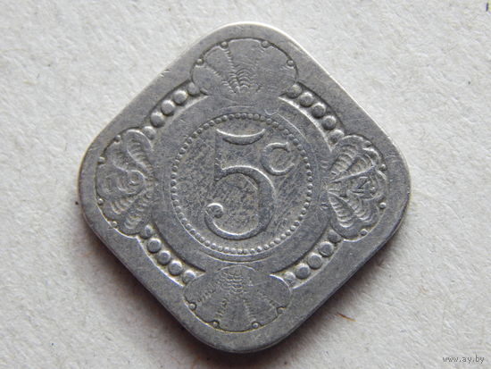Нидерланды 5 центов 1914г.