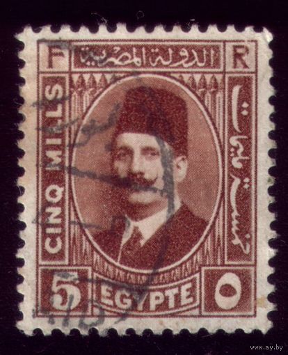 1 марка 1927 год Египет Федя 125