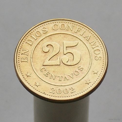 Никарагуа 25 сентаво 2002