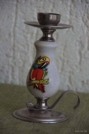 Подсвечник из СССР   14 см