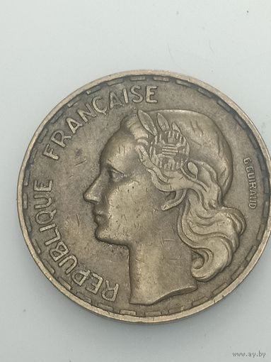 Франция 50 франков 1951 года .