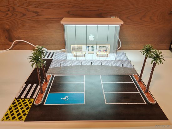 Диорама 1/64 AppleStore (GFans)