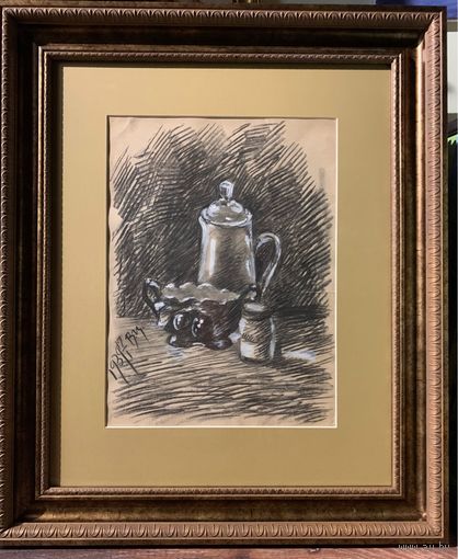 Цвирко В.К. Натюрморт,1939 год. Размер 59х70 см. см