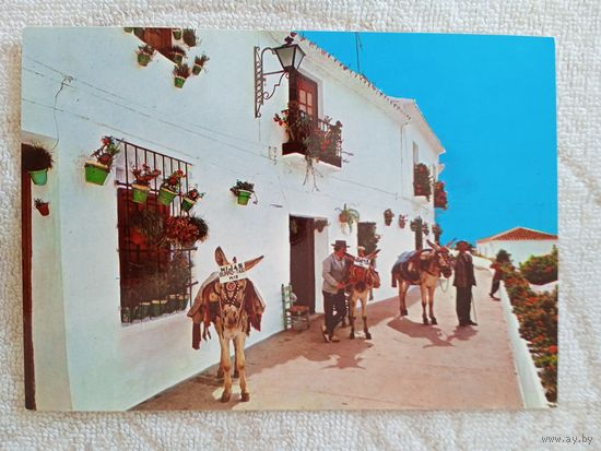 Испания, Михас.(Коста дель Соль). Типичное "такси"