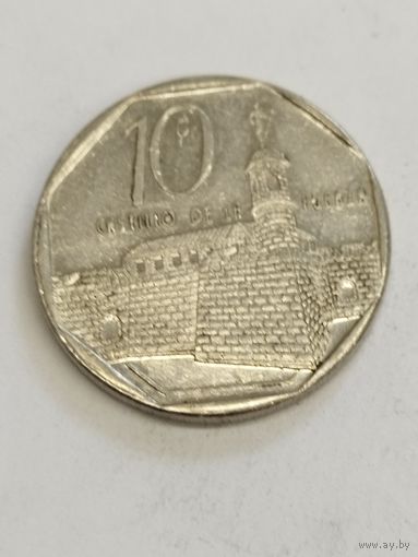 Куба 10 сентаво 2000