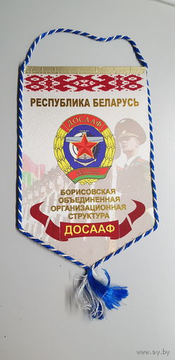 Вымпел Борисовская объединенная организационная структура ДОСААФ Беларусь