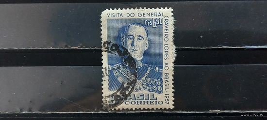 РАСПРОДАЖА. БРАЗИЛИЯ 1957г. Полная серия. Гаш.